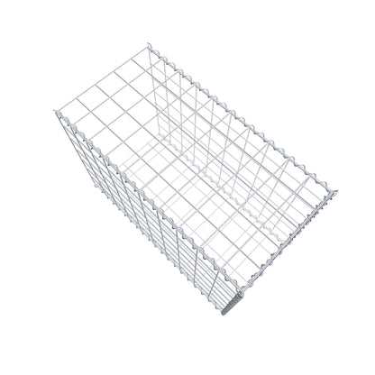 Extra gabion typ 2 100 cm x 70 cm x 50 cm (L x H x D), maskstorlek 10 cm x 10 cm, spiral