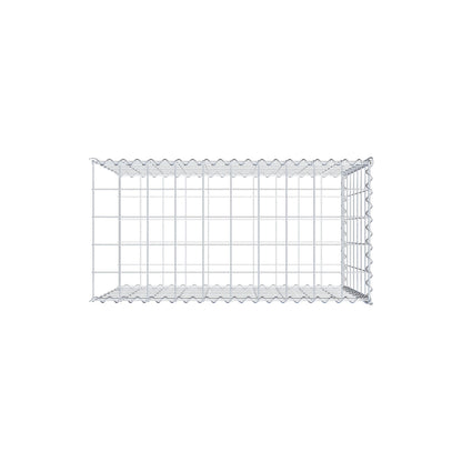Extra gabion typ 2 100 cm x 70 cm x 50 cm (L x H x D), maskstorlek 10 cm x 10 cm, spiral