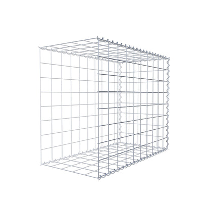 Grown-on gabion type 2 100 cm x 80 cm x 50 cm (L x H x D), mesh size 10 cm x 10 cm, spiral