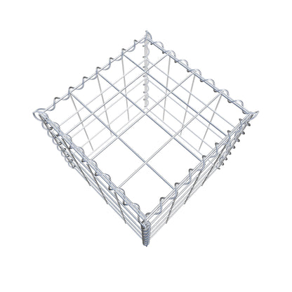 Gavión adicional tipo 3 40 cm x 40 cm x 40 cm (L x A x P), malla 10 cm x 10 cm, espiral