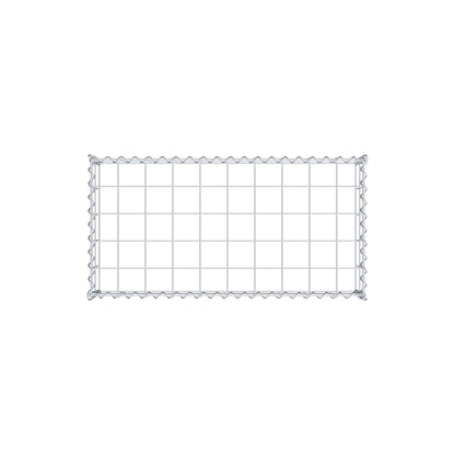 Anbaugabione Typ 3 100 cm x 20 cm x 50 cm (L x H x T), Maschenweite 10 cm x 10 cm, Spirale