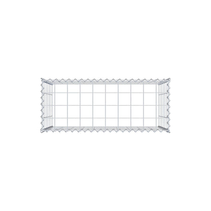 Gabbione aggiuntivo tipo 3 100 cm x 60 cm x 40 cm (L x H x P), maglia 10 cm x 10 cm, spirale