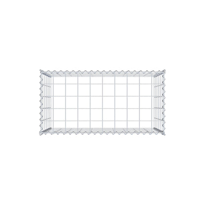 Gabião tipo 3 100 cm x 60 cm x 50 cm (C x A x P), malhagem 10 cm x 10 cm, espiral
