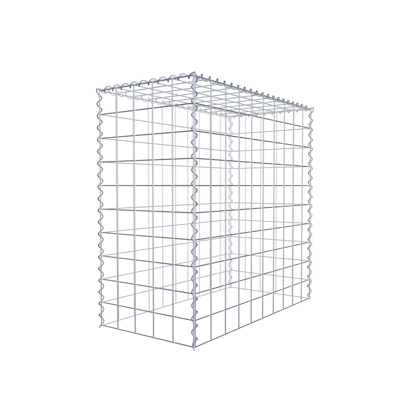 Extra gabion typ 3 100 cm x 100 cm x 50 cm (L x H x D), maskstorlek 10 cm x 10 cm, spiral