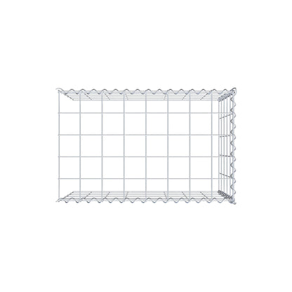 Fourche rapportée type 4 80 cm x 50 cm x 50 cm (L x H x P), mailles 10 cm x 10 cm, spirale