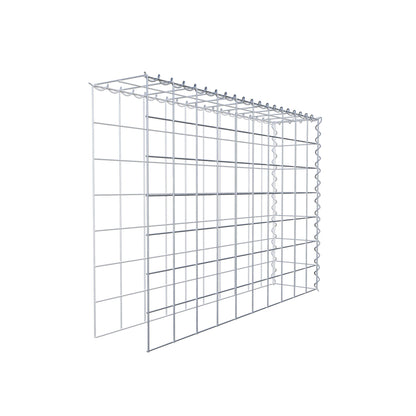 Gabião Tipo 4 100 cm x 70 cm x 20 cm (C x A x P), malhagem 10 cm x 10 cm, espiral