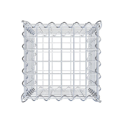 Gabion 30 cm x 30 cm x 30 cm (L x H x P), mailles 5 cm x 5 cm, spirale