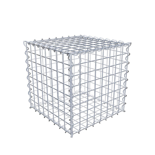 Gabion 40 cm x 40 cm x 40 cm (L x H x D), maskestørrelse 5 cm x 5 cm, spiral