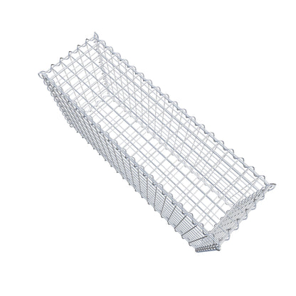 Gabion 100 cm x 50 cm x 30 cm (L x H x P), mailles 5 cm x 5 cm, spirale