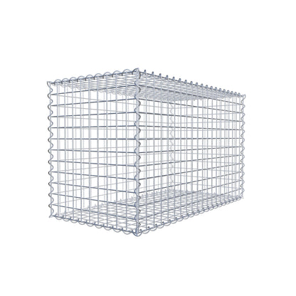 Gabion 100 cm x 60 cm x 50 cm (L x H x D), mesh size 5 cm x 5 cm, spiral