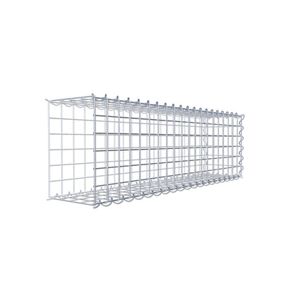 Gavión adulto tipo 2 100 cm x 30 cm x 20 cm (largo x alto x profundidad), tamaño de malla 5 cm x 5 cm, espiral