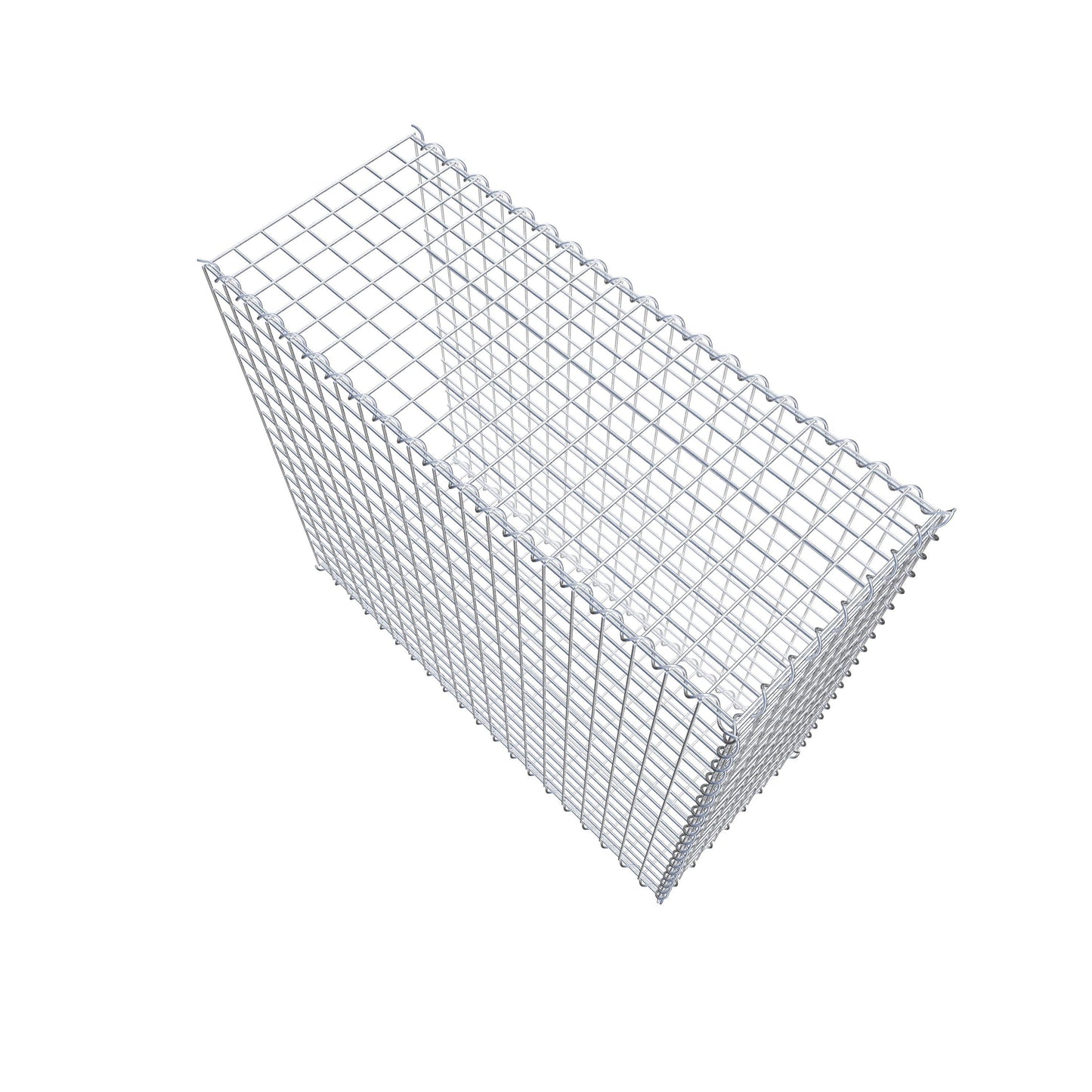 Extra gabion typ 2 100 cm x 90 cm x 40 cm (L x H x D), maskstorlek 5 cm x 5 cm, spiral