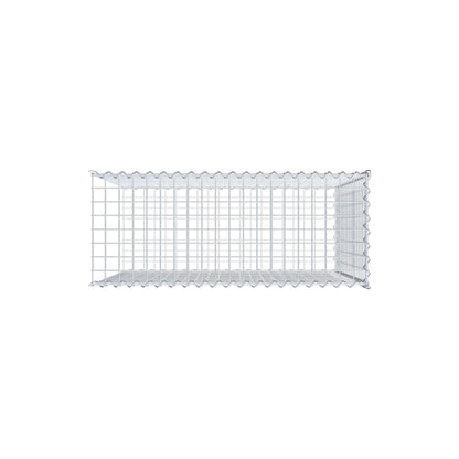 Extra gabion typ 2 100 cm x 90 cm x 40 cm (L x H x D), maskstorlek 5 cm x 5 cm, spiral