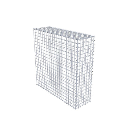 Gabbione aggiuntivo tipo 2 100 cm x 100 cm x 30 cm (L x H x P), dimensione maglia 5 cm x 5 cm, a spirale