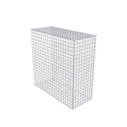 Anbaugabione Typ 2 100 cm x 100 cm x 40 cm (L x H x T), Maschenweite 5 cm x 5 cm, Spirale