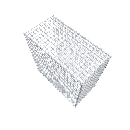 Gabbione aggiuntivo tipo 2 100 cm x 100 cm x 50 cm (L x A x P), dimensione maglia 5 cm x 5 cm, a spirale