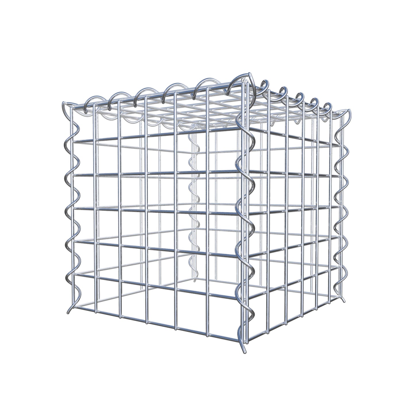 Extra gabion typ 3 30 cm x 30 cm x 30 cm (L x H x D), maskstorlek 5 cm x 5 cm, spiral