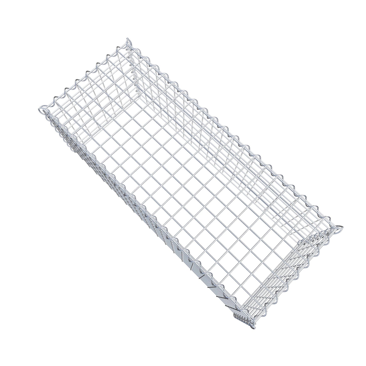 Extra gabion typ 3 100 cm x 40 cm x 40 cm (L x H x D), maskstorlek 5 cm x 5 cm, spiral