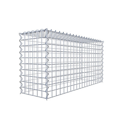 Gabion rapporté type 3 100 cm x 50 cm x 30 cm (L x H x P), mailles 5 cm x 5 cm, spirale