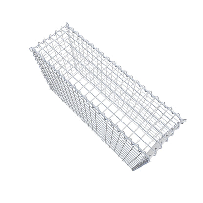 Påväxt gabion typ 3 100 cm x 60 cm x 30 cm (L x H x D), maskstorlek 5 cm x 5 cm, spiral