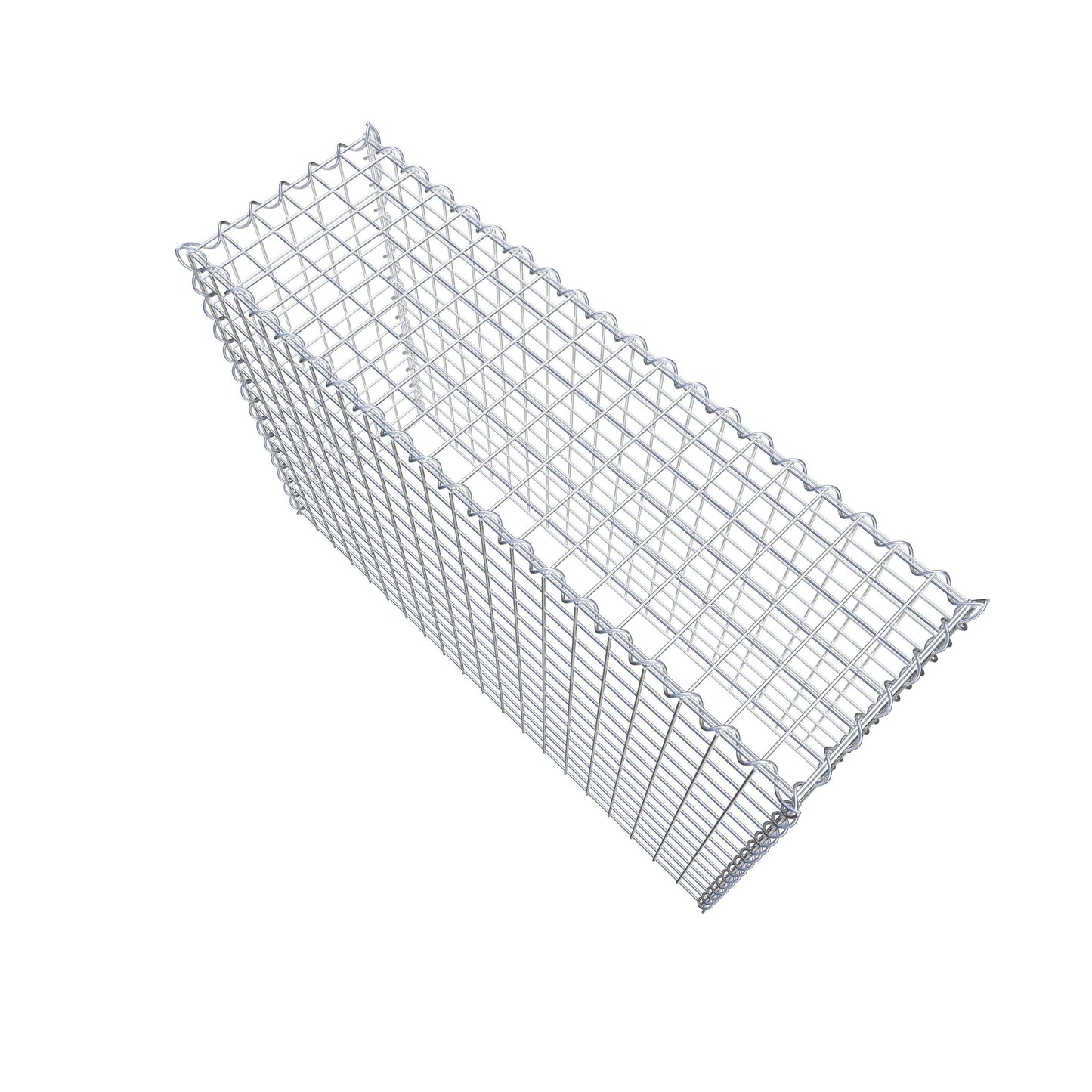 Grown-on gabion type 3 100 cm x 70 cm x 30 cm (L x H x D), mesh size 5 cm x 5 cm, spiral