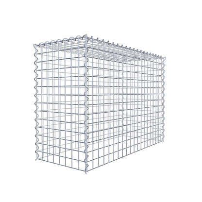 Extra gabion typ 3 100 cm x 70 cm x 40 cm (L x H x D), maskstorlek 5 cm x 5 cm, spiral