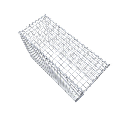 Extra gabion typ 3 100 cm x 70 cm x 40 cm (L x H x D), maskstorlek 5 cm x 5 cm, spiral