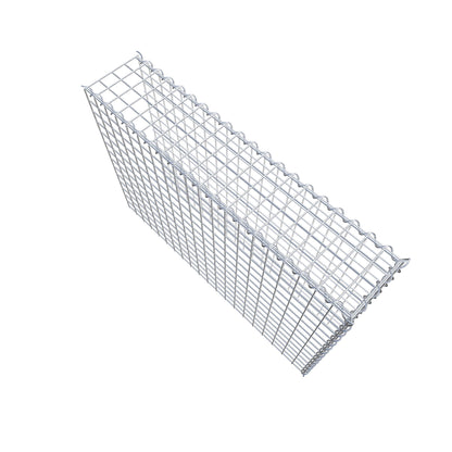 Extra gabion typ 4 100 cm x 70 cm x 20 cm (L x H x D), maskstorlek 5 cm x 5 cm, spiral