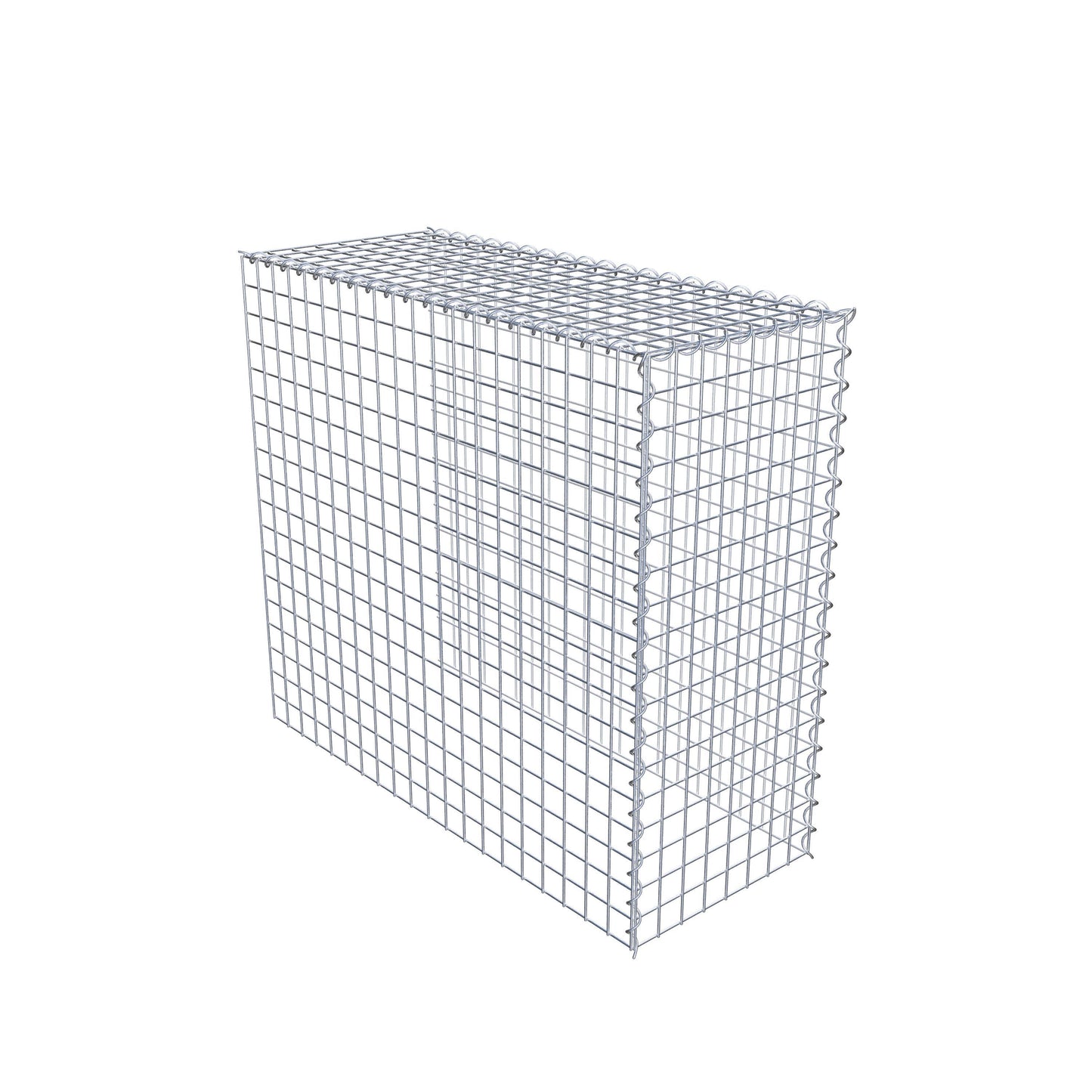 Gavión complementario tipo 4 100 cm x 90 cm x 40 cm (L x A x P), malla 5 cm x 5 cm, espiral