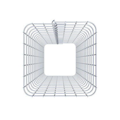 Colonna di gabbioni, angolare 32 cm x 32 cm, alta 80 cm, MW 5 cm x 5 cm