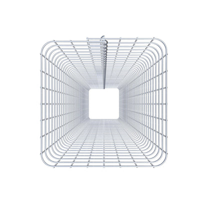 Columna de gaviones angular 37 cm x 37 cm, 230 cm de altura, MW 5 cm x 5 cm