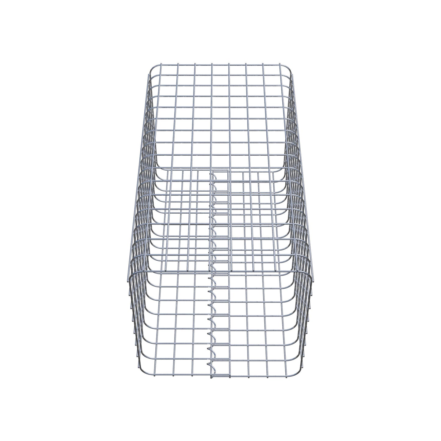 Colonne de gabion carrée 42 cm x 42 cm, hauteur 80 cm, MW 5 cm x 5 cm