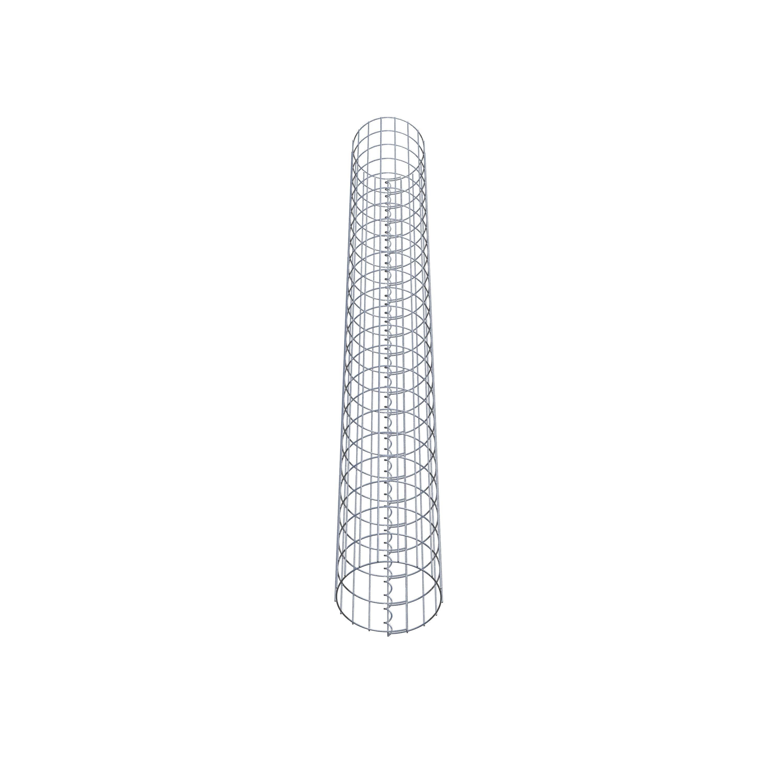 Gabionensäule Durchmesser 27 cm, MW 5 x 10 cm rund