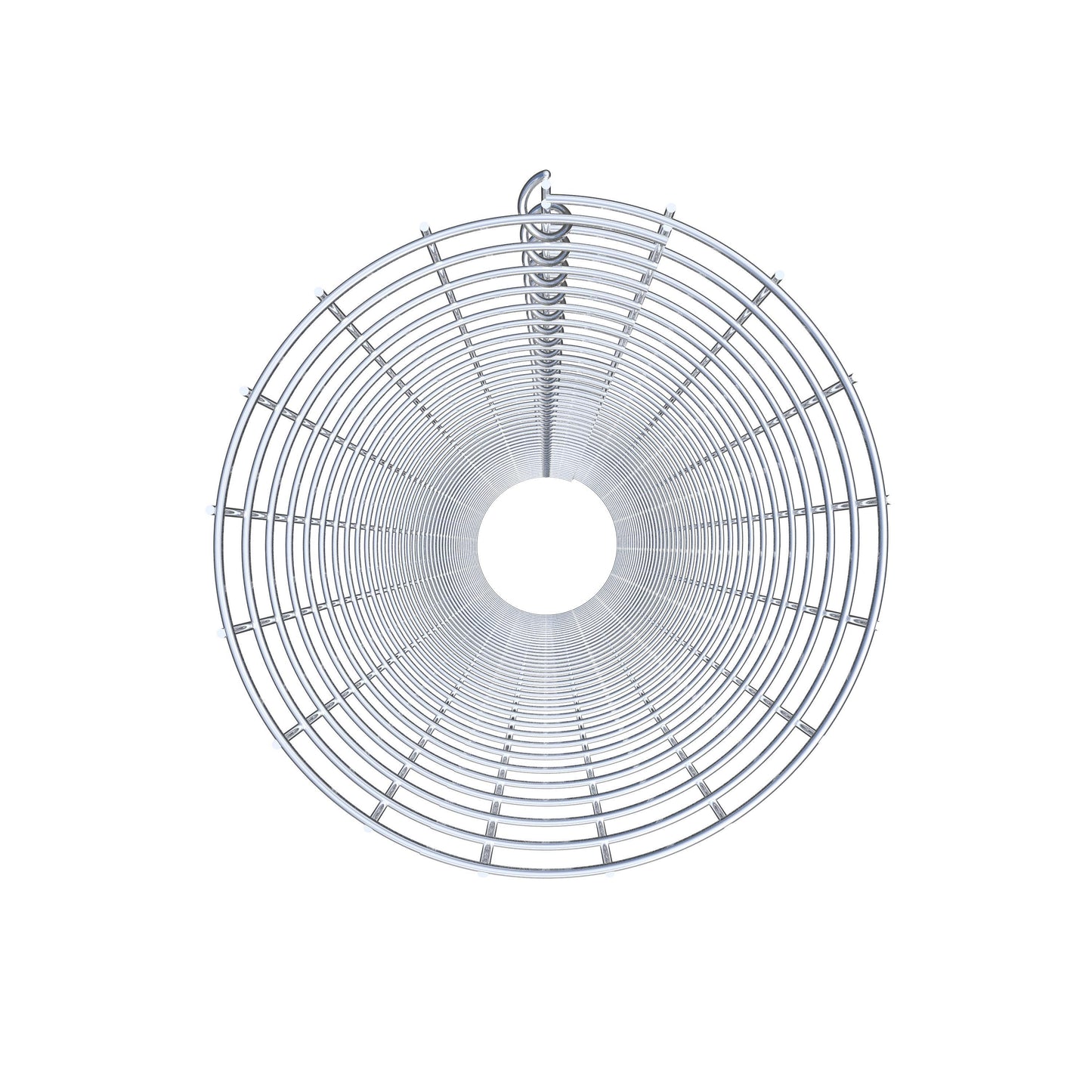 Gabionensäule rund 27  cm Durchmesser, 200  cm Höhe, Maschenweite 5 cm x 5 cm