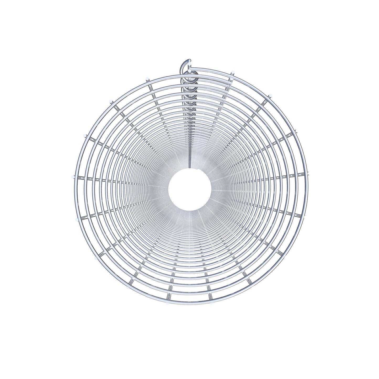 Colonne de gabion ronde 27 cm de diamètre, 230 cm de hauteur, maille 5 cm x 5 cm