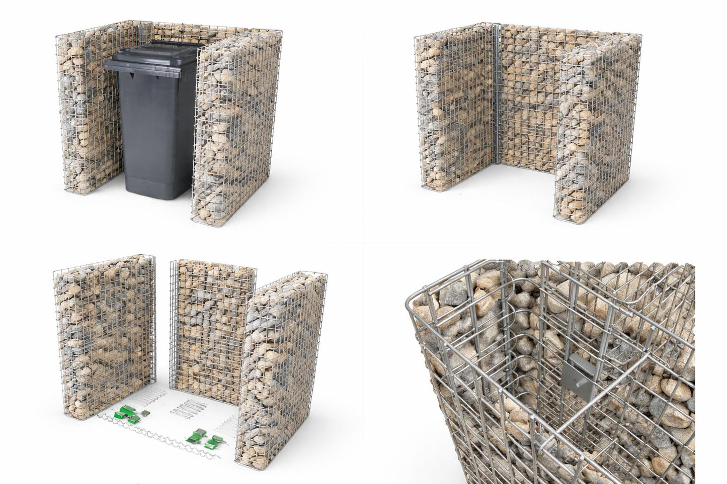 Coffre à poubelles, élément de base MB-1