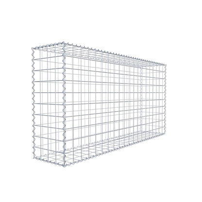 Gabion 200 cm x 100 cm x 40 cm (L x H x D), maskstorlek 10 cm x 10 cm, spiral