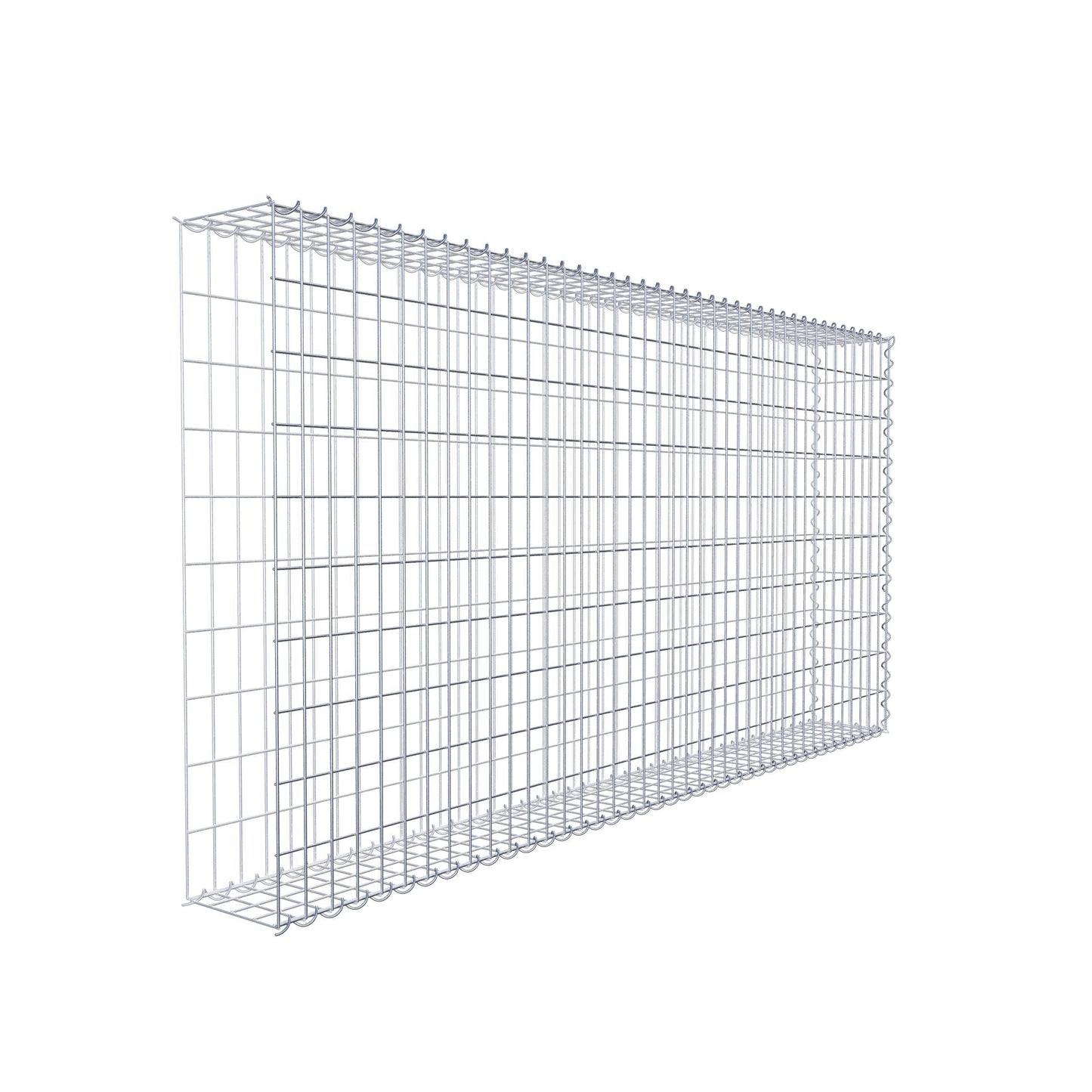 Grown-on gabion type 2 200 cm x 100 cm x 20 cm (L x H x D), mesh size 5 cm x 10 cm, spiral