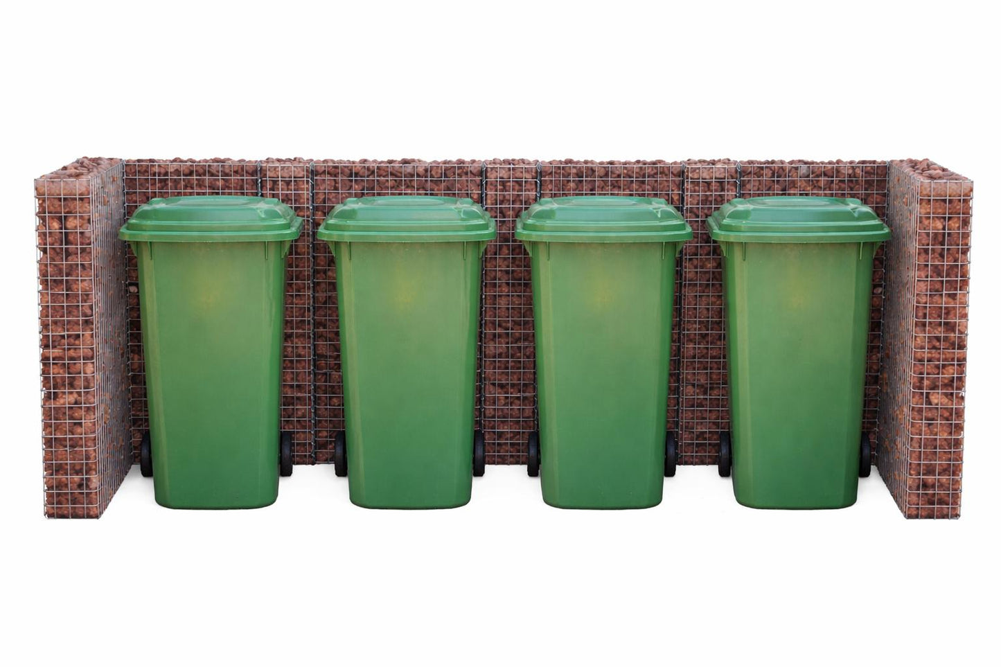 Box pour poubelles 4 tonnes