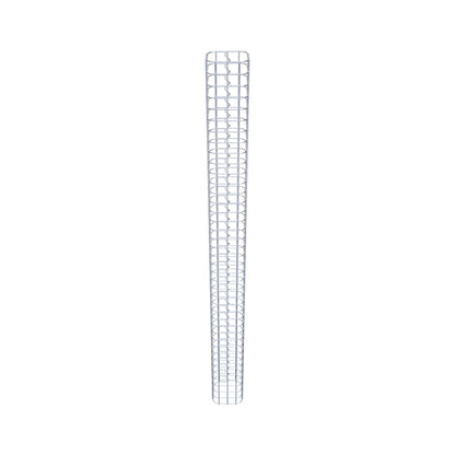 Columna rectangular de gaviones galvanizados en caliente, 17 cm x 17 cm, 200 cm de altura, MW 5 cm x 5 cm