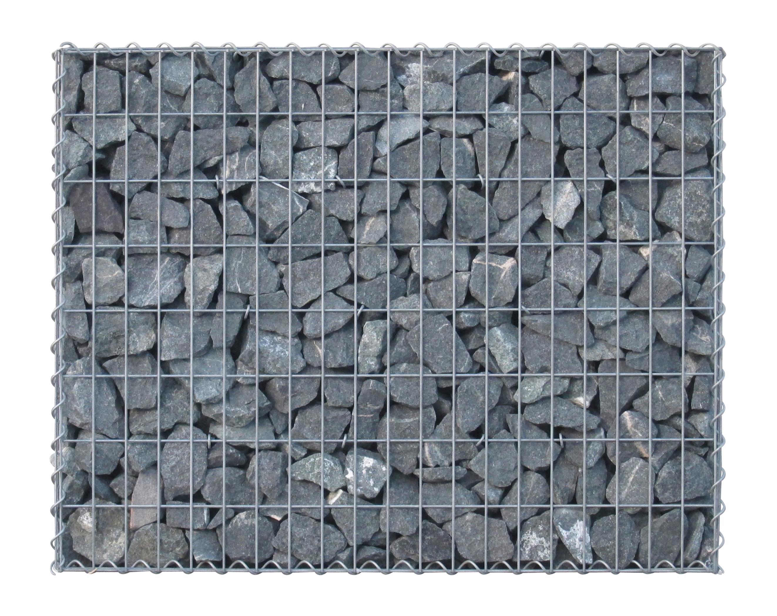 Gabion 100 cm x 80 cm x 30 cm (L x H x P), mailles 5 cm x 10 cm, spirale