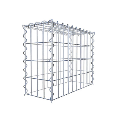 Grown-on gabion type 3 50 cm x 40 cm x 20 cm (L x H x D), mesh size 5 cm x 10 cm, spiral