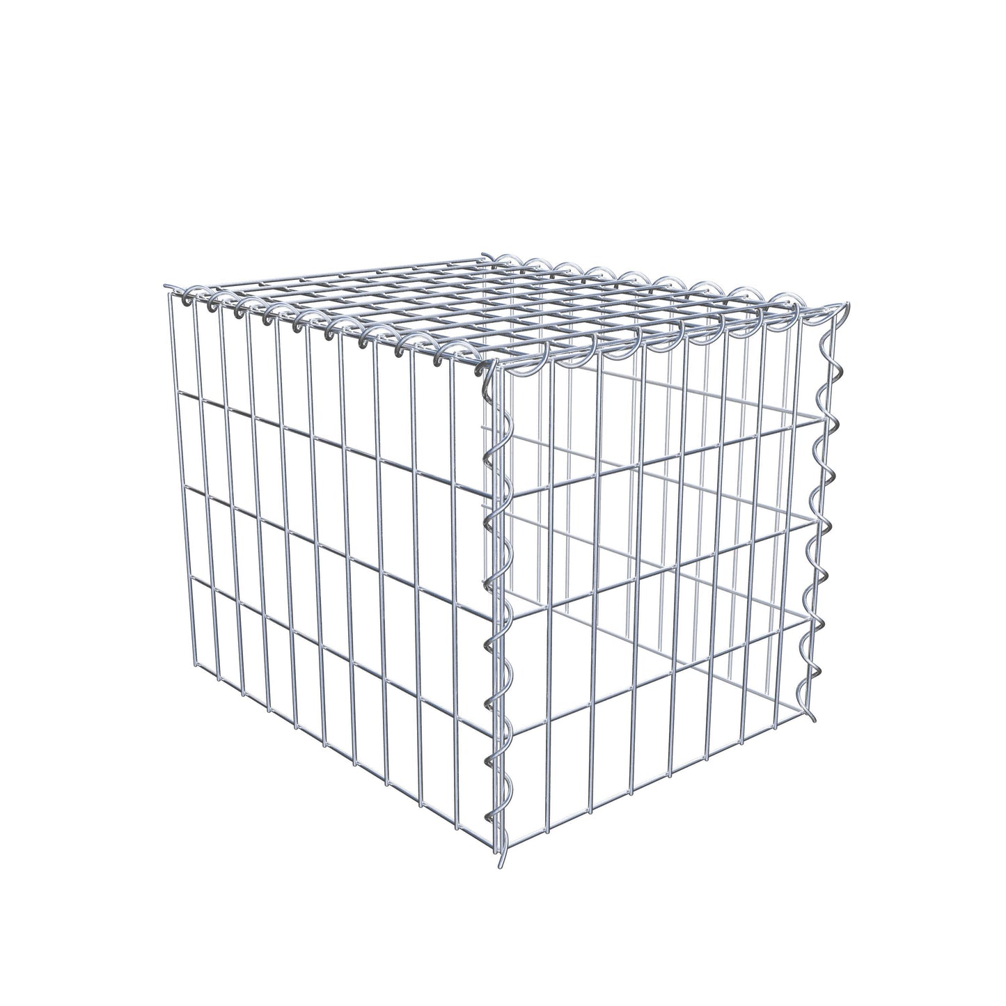 Extra gabion typ 4 50 cm x 40 cm x 40 cm (L x H x D), maskstorlek 5 cm x 10 cm, spiral