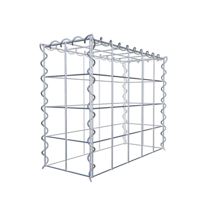 Grown-on gabion type 3 50 cm x 40 cm x 20 cm (L x H x D), mesh size 10 cm x 10 cm, spiral