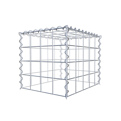 Extra gabion typ 3 50 cm x 40 cm x 40 cm (L x H x D), maskstorlek 10 cm x 10 cm, spiral