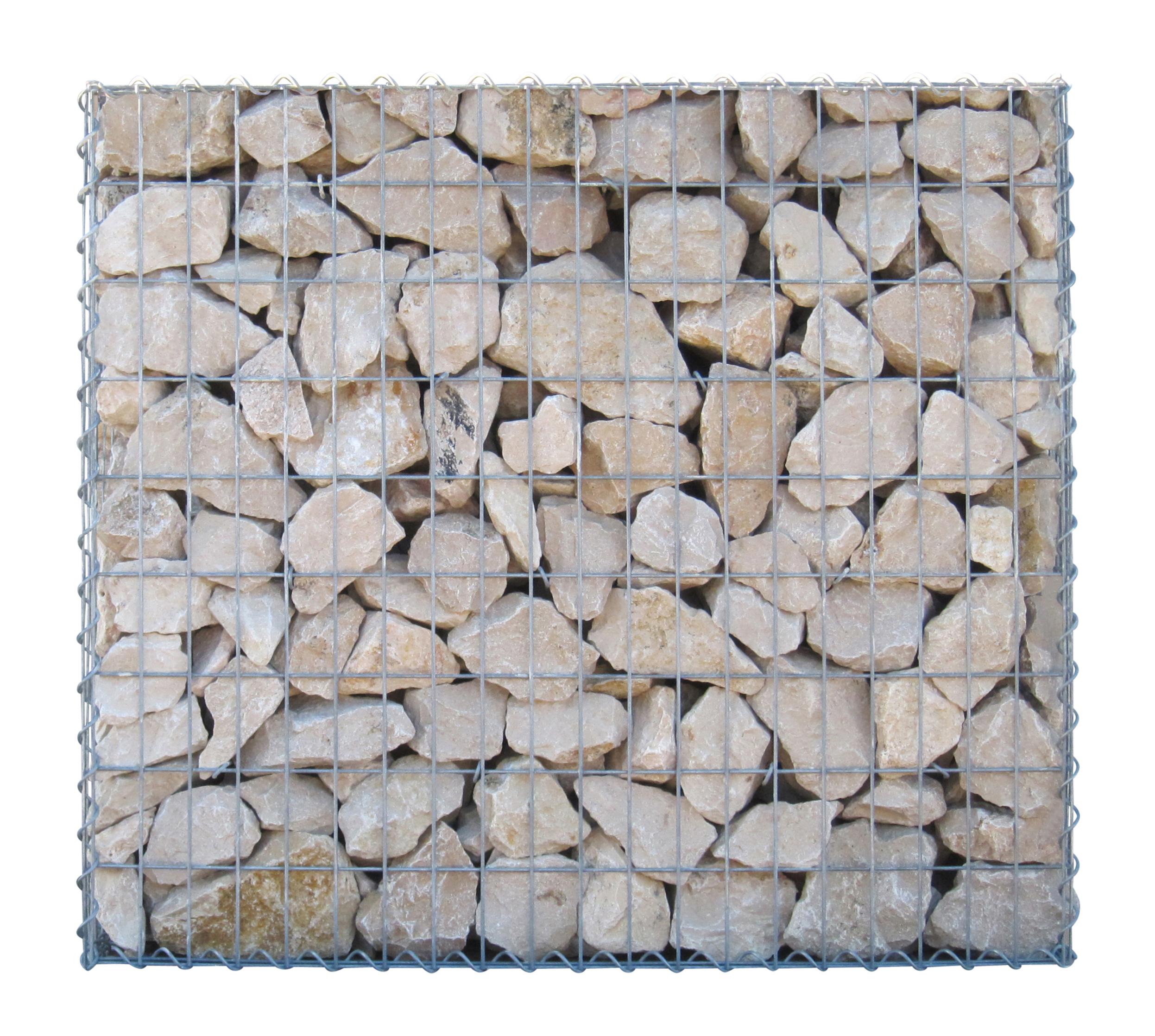 Gabion 100 cm x 90 cm x 30 cm (L x H x D), maskstorlek 5 cm x 10 cm, spiral