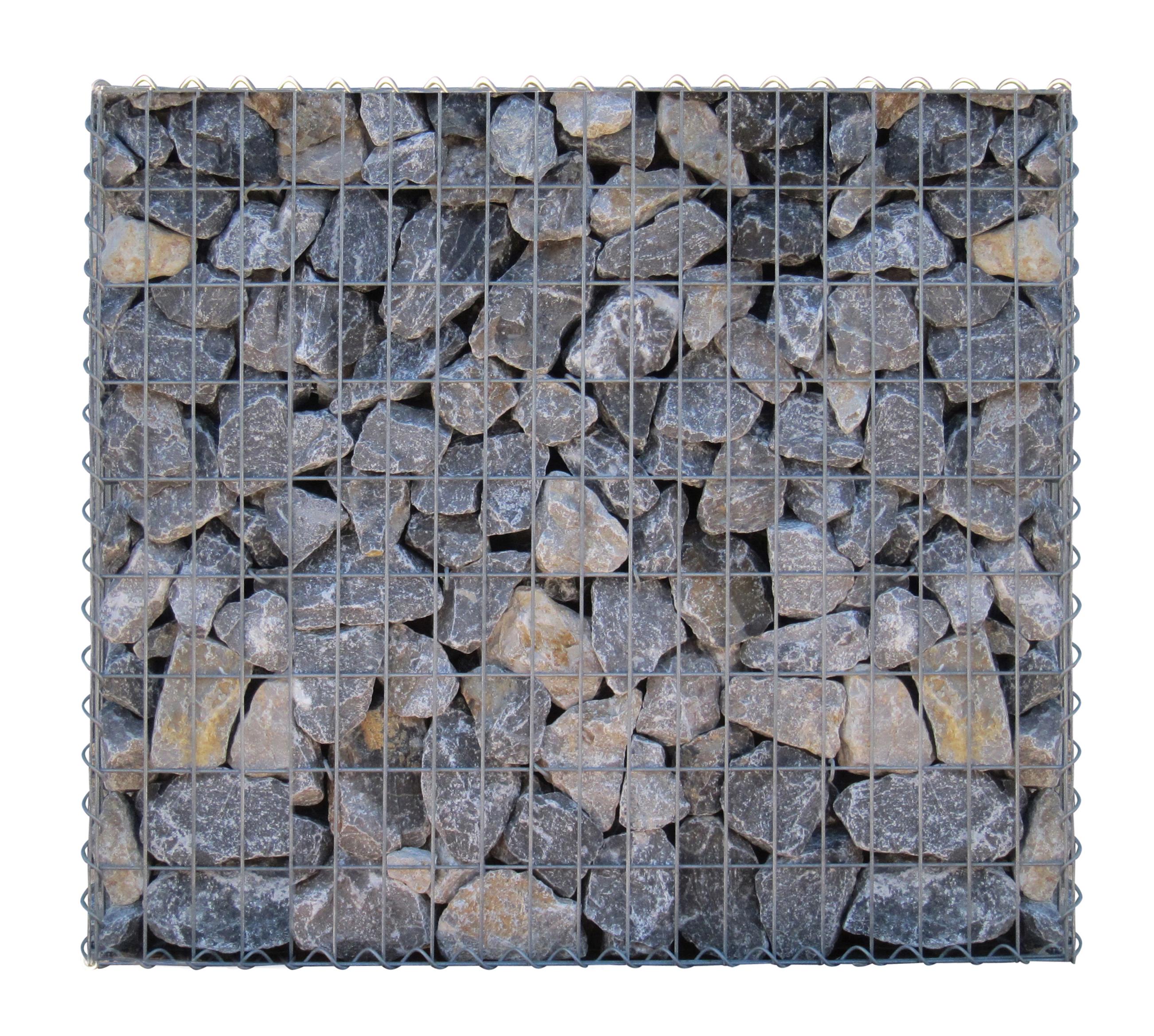 Gabion 100 cm x 90 cm x 30 cm (L x H x D), maskstorlek 5 cm x 10 cm, spiral