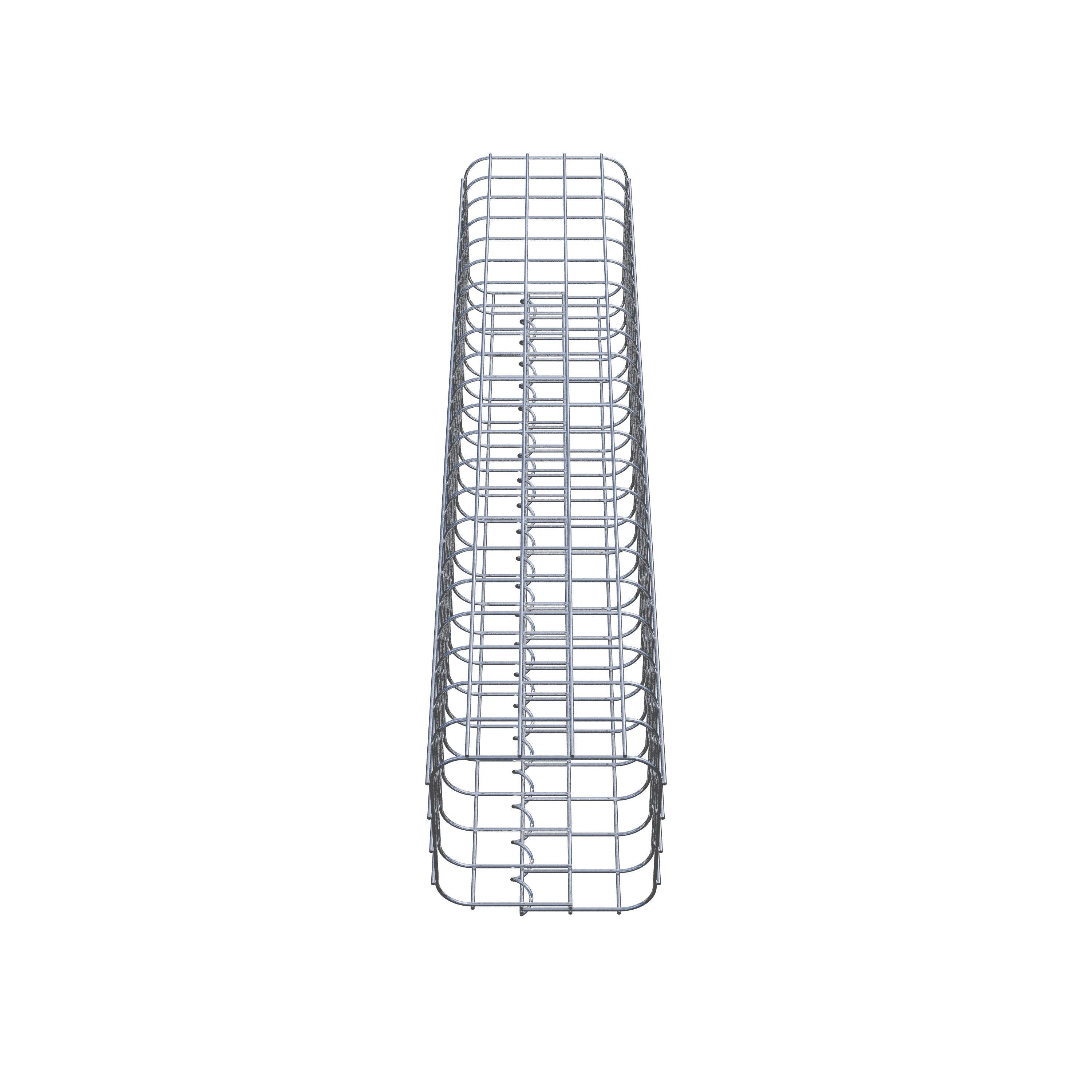 Gabion column 22 x 22 cm MW 5 x 5 cm square