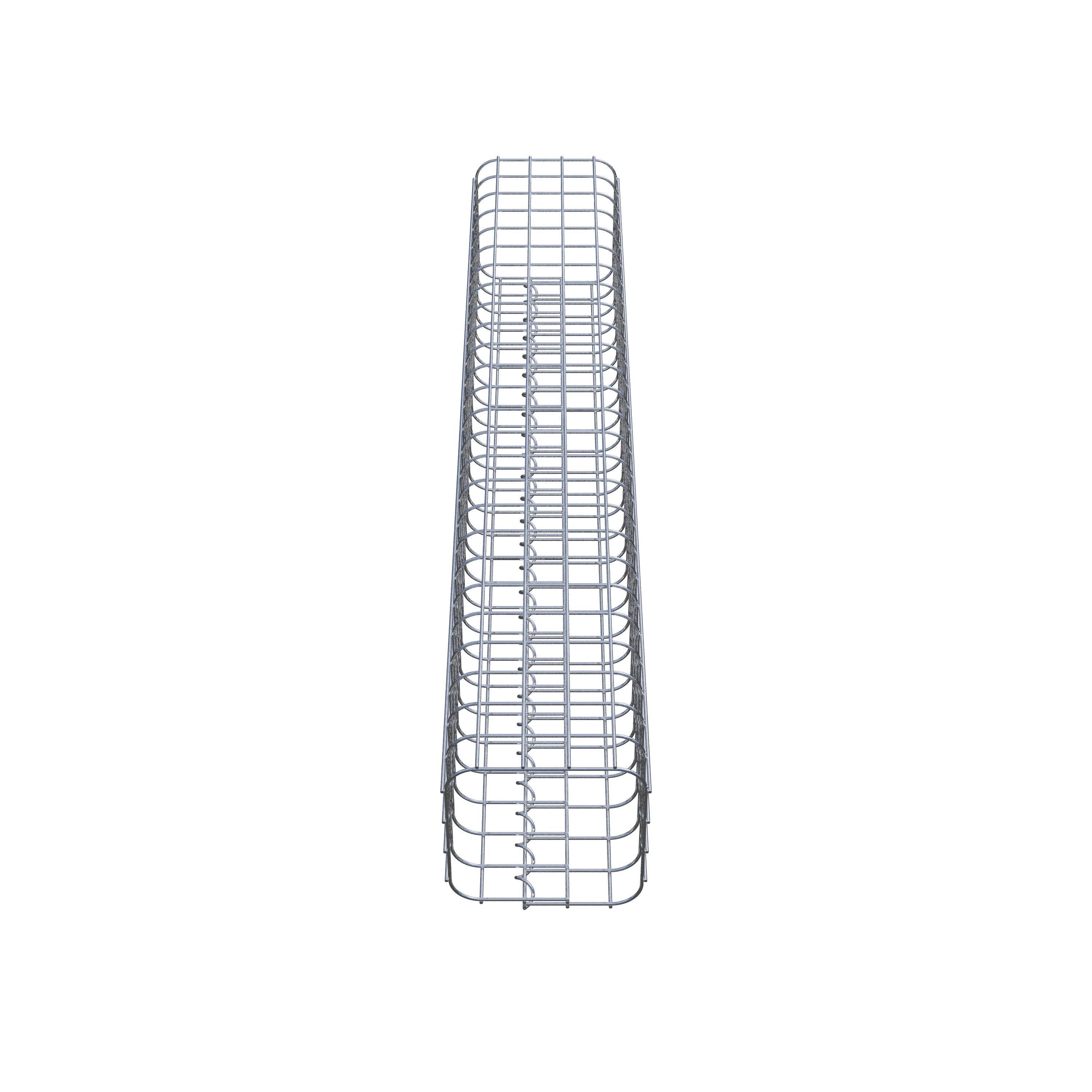 Gabion column 22 x 22 cm MW 5 x 5 cm square