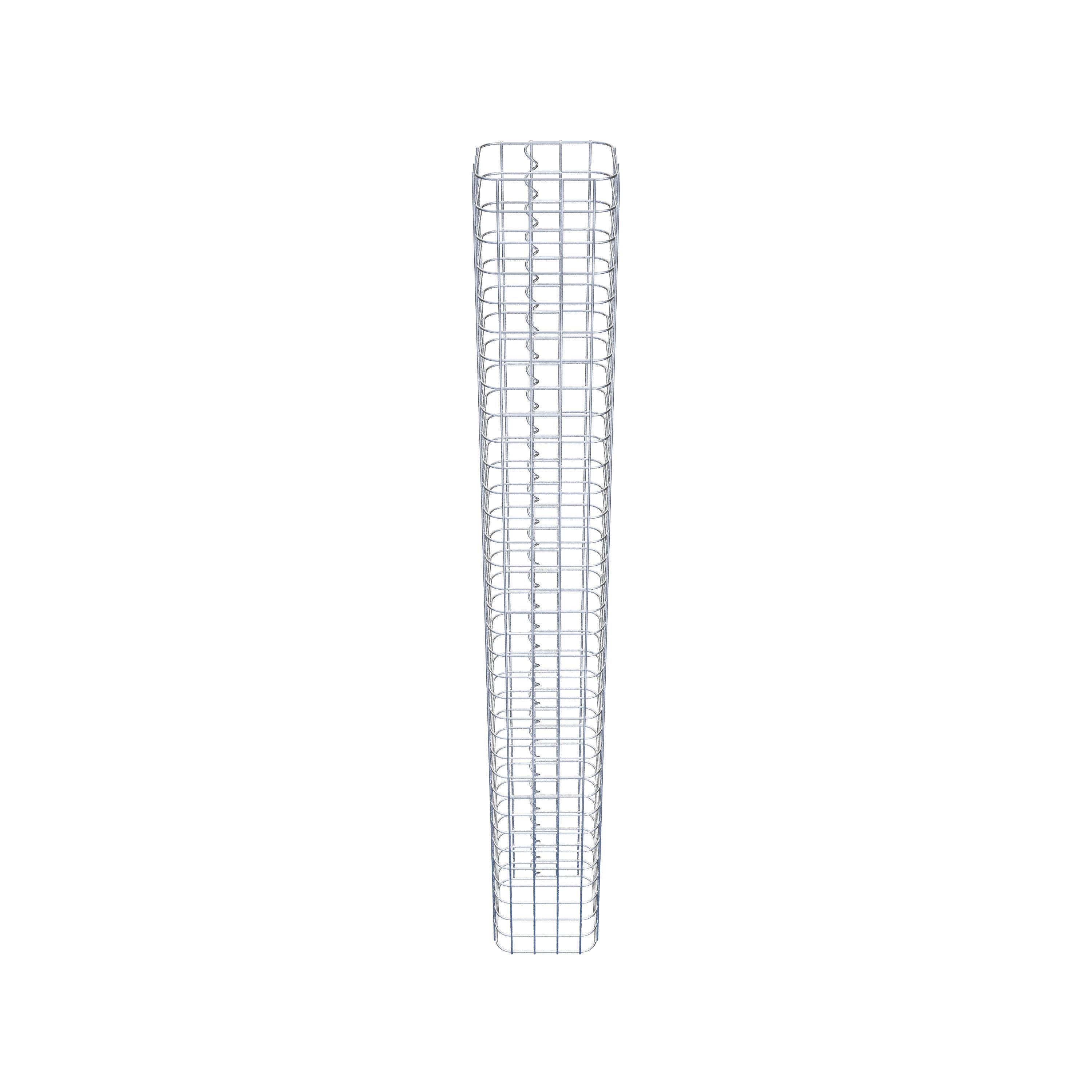 Gabion column 22 x 22 cm MW 5 x 5 cm square